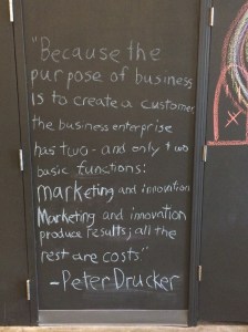 The purpose of a business